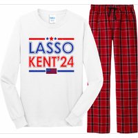 Lasso Kent 2024 Vintage USA Political Long Sleeve Pajama Set