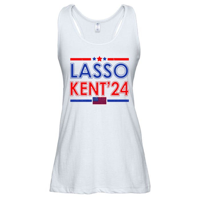 Lasso Kent 2024 Vintage USA Political Ladies Essential Flowy Tank