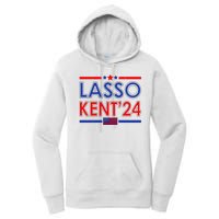 Lasso Kent 2024 Vintage USA Political Women's Pullover Hoodie