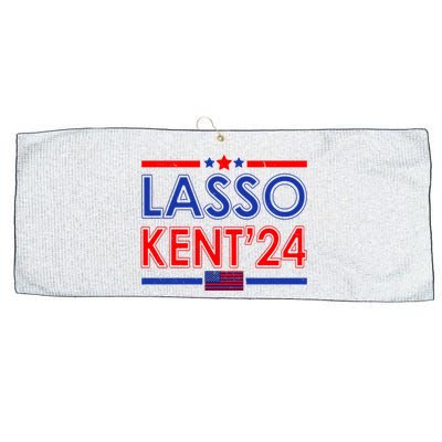 Lasso Kent 2024 Vintage USA Political Large Microfiber Waffle Golf Towel