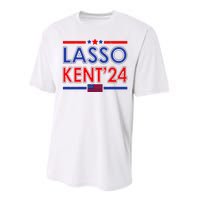 Lasso Kent 2024 Vintage USA Political Performance Sprint T-Shirt