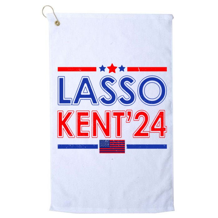 Lasso Kent 2024 Vintage USA Political Platinum Collection Golf Towel