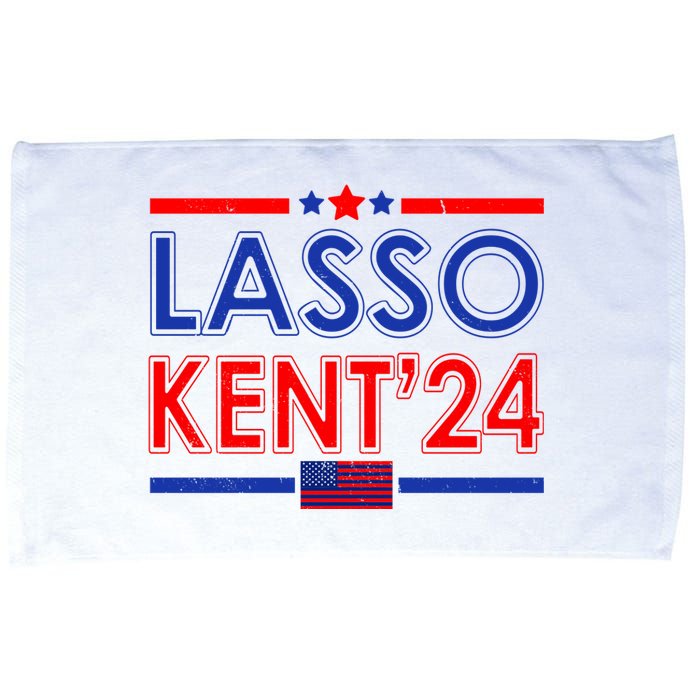 Lasso Kent 2024 Vintage USA Political Microfiber Hand Towel