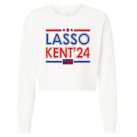 Lasso Kent 2024 Vintage USA Political Cropped Pullover Crew