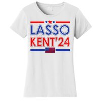 Lasso Kent 2024 Vintage USA Political Women's T-Shirt