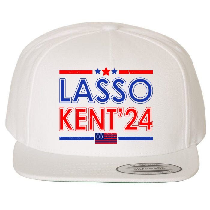 Lasso Kent 2024 Vintage USA Political Wool Snapback Cap