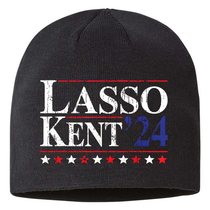 Lasso Kent 24 Funny Sports Vintage Retro Sustainable Beanie