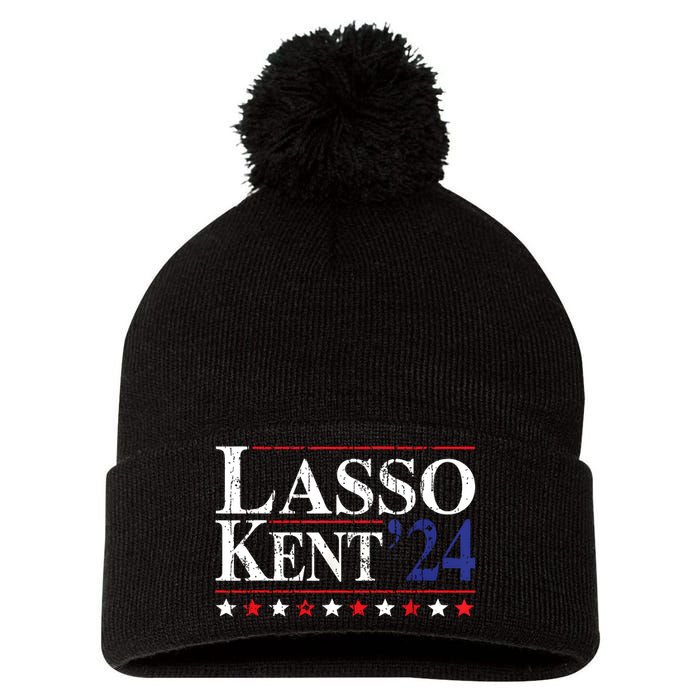 Lasso Kent 24 Funny Sports Vintage Retro Pom Pom 12in Knit Beanie