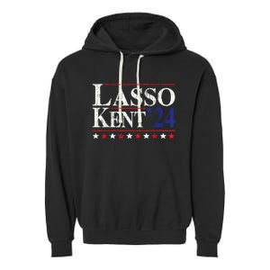 Lasso Kent 24 Funny Sports Garment-Dyed Fleece Hoodie