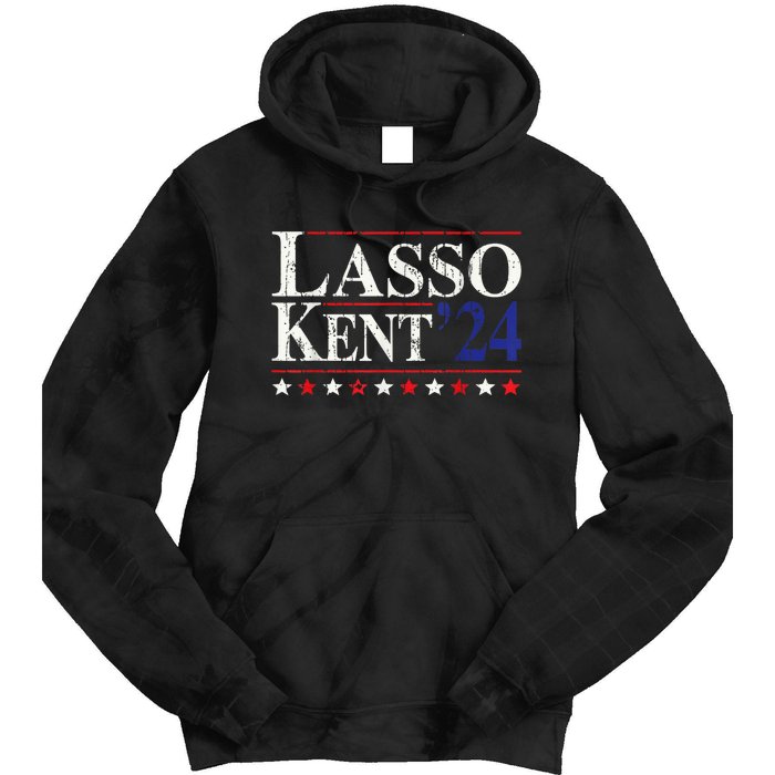 Lasso Kent 24 Funny Sports Tie Dye Hoodie