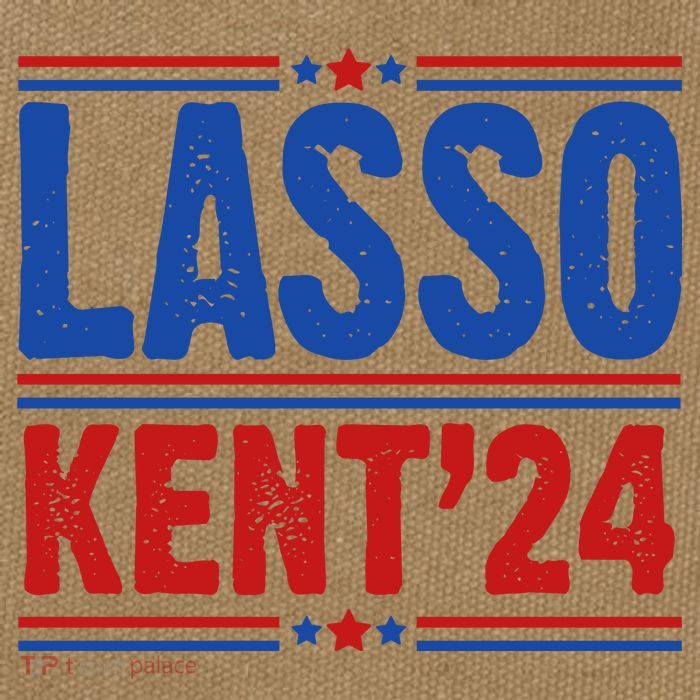 Lasso Kent 2024 Distressed Politcal Cotton Canvas Backpack
