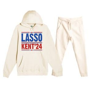 Lasso Kent 2024 Distressed Politcal Premium Hooded Sweatsuit Set