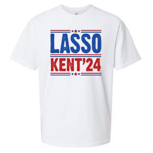 Lasso Kent 2024 Distressed Politcal Sueded Cloud Jersey T-Shirt