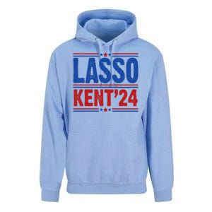 Lasso Kent 2024 Distressed Politcal Unisex Surf Hoodie