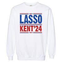 Lasso Kent 2024 Distressed Politcal Garment-Dyed Sweatshirt