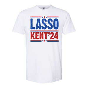 Lasso Kent 2024 Distressed Politcal Softstyle CVC T-Shirt