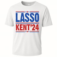Lasso Kent 2024 Distressed Politcal Cooling Performance Crew T-Shirt
