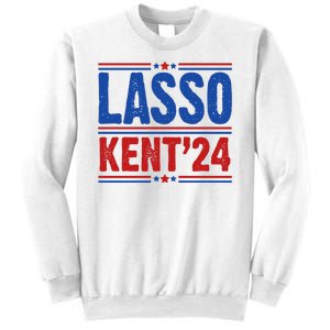 Lasso Kent 2024 Distressed Politcal Sweatshirt