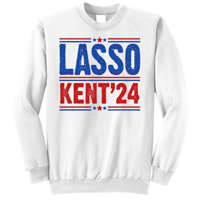 Lasso Kent 2024 Distressed Politcal Sweatshirt