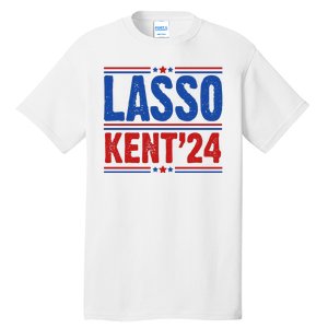 Lasso Kent 2024 Distressed Politcal Tall T-Shirt