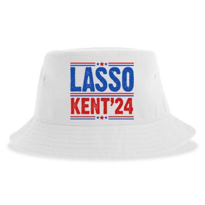 Lasso Kent 2024 Distressed Politcal Sustainable Bucket Hat