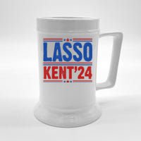 Lasso Kent 2024 Distressed Politcal Beer Stein