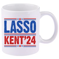 Lasso Kent 2024 Distressed Politcal 11oz C Handle Ceramic Mug
