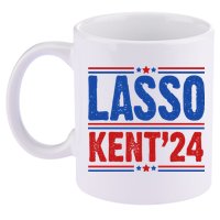 Lasso Kent 2024 Distressed Politcal 11oz C Handle Ceramic Mug