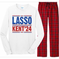 Lasso Kent 2024 Distressed Politcal Long Sleeve Pajama Set