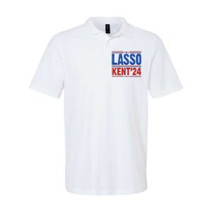 Lasso Kent 2024 Distressed Politcal Softstyle Adult Sport Polo