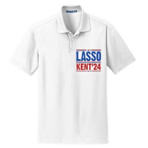 Lasso Kent 2024 Distressed Politcal Dry Zone Grid Polo