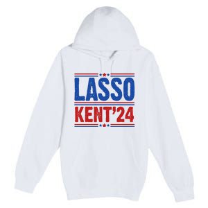 Lasso Kent 2024 Distressed Politcal Premium Pullover Hoodie