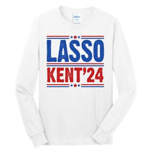 Lasso Kent 2024 Distressed Politcal Tall Long Sleeve T-Shirt