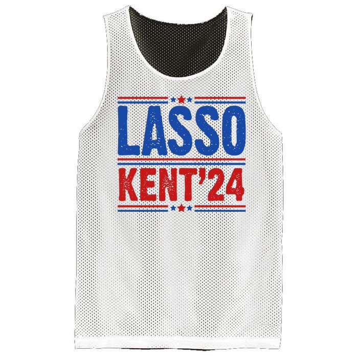 Lasso Kent 2024 Distressed Politcal Mesh Reversible Basketball Jersey Tank