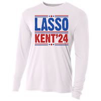 Lasso Kent 2024 Distressed Politcal Cooling Performance Long Sleeve Crew