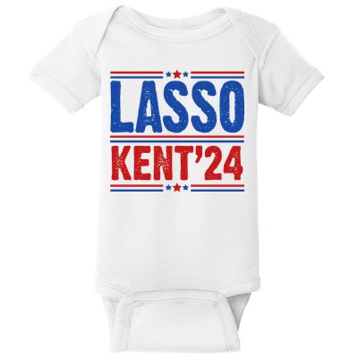 Lasso Kent 2024 Distressed Politcal Baby Bodysuit