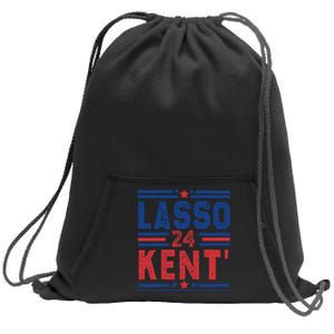 Lasso Kent 24 Funny 4th Of July Usa Flag Meme 2024 Election Sweatshirt Cinch Pack Bag