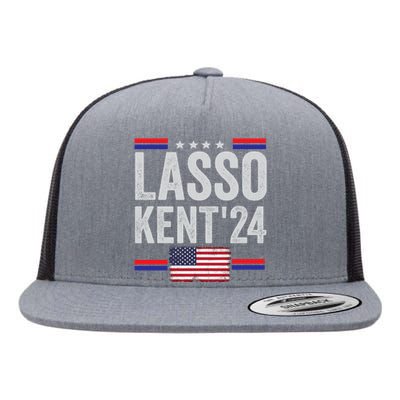 Lasso Kent 24 Funny Sports Flat Bill Trucker Hat