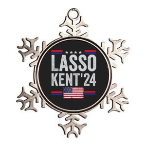 Lasso Kent 24 Funny Sports Metallic Star Ornament