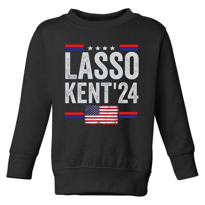 Lasso Kent 24 Funny Sports Toddler Sweatshirt