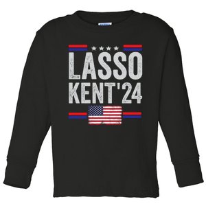 Lasso Kent 24 Funny Sports Toddler Long Sleeve Shirt