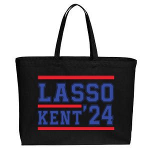 Lasso Kent' 2024 Red And Blue American Cotton Canvas Jumbo Tote