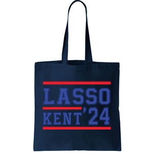 Lasso Kent' 2024 Red And Blue American Tote Bag