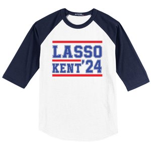 Lasso Kent' 2024 Red And Blue American Baseball Sleeve Shirt