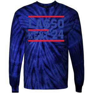 Lasso Kent' 2024 Red And Blue American Tie-Dye Long Sleeve Shirt