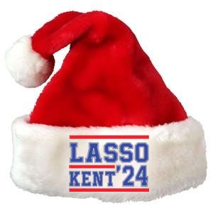 Lasso Kent' 2024 Red And Blue American Premium Christmas Santa Hat