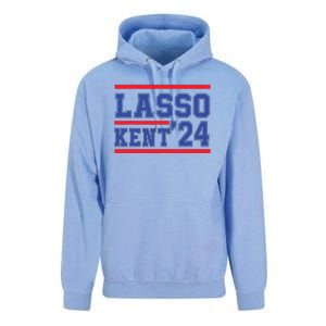 Lasso Kent' 2024 Red And Blue American Unisex Surf Hoodie