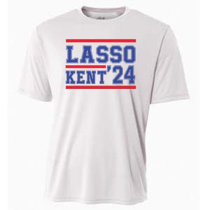 Lasso Kent' 2024 Red And Blue American Cooling Performance Crew T-Shirt