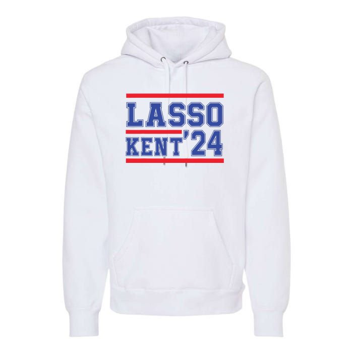 Lasso Kent' 2024 Red And Blue American Premium Hoodie