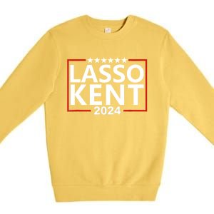 Lasso Kent 24 Funny Sports Premium Crewneck Sweatshirt